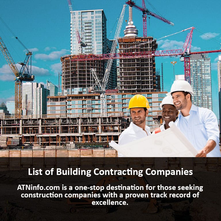 Building Contracting Companies Dubai, UAE – ATN Info Media