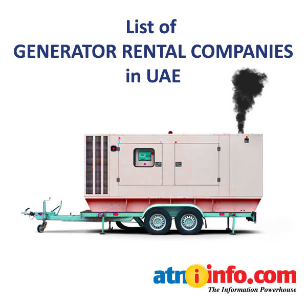 Generator rentals in dubai, UAE – ATN Info Media
