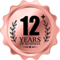 12-years stamp