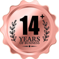 14-years stamp