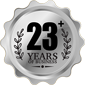 23-years stamp