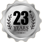 23-years stamp