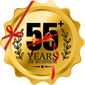 55-years stamp