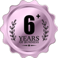 6-years stamp