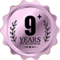 9-years stamp